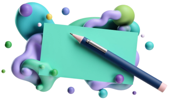 Writing a CV illustration